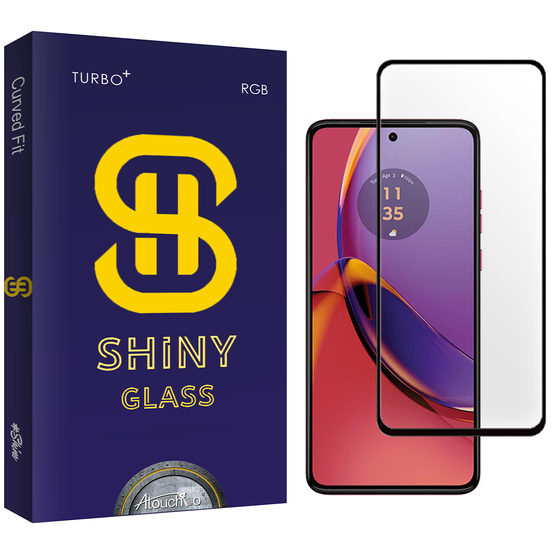 محافظ صفحه نمایش شیشه ای آتوچبو مدل Shiny مناسب برای گوشی موبایل موتورولا Moto G84 / Moto G54 / Moto G54 Power / Moto G14