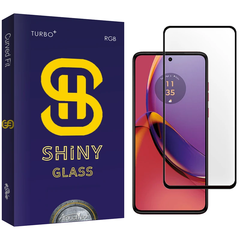 محافظ صفحه نمایش شیشه ای آتوچبو مدل Shiny مناسب برای گوشی موبایل موتورولا Moto G84 / Moto G54 / Moto G54 Power / Moto G14