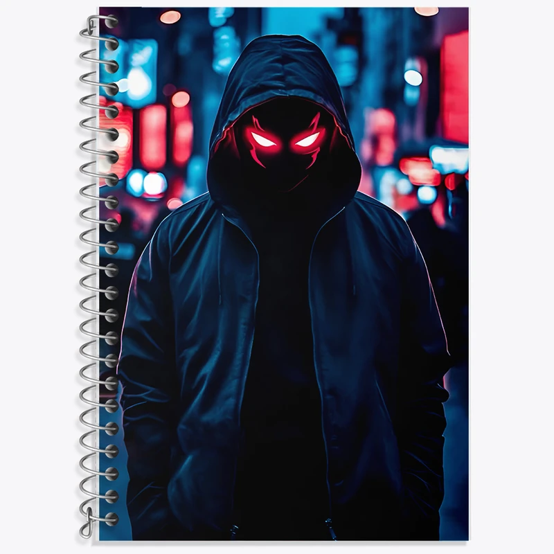 دفتر لغت 50 برگ خندالو طرح هکر کد F7805