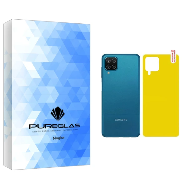 محافظ پشت گوشی پیور گلس مدل NuGlas مناسب برای گوشی موبایل سامسونگ Galaxy A12
