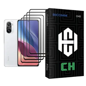 Ricomm CH Glass MIX004 Screen Protector For Xiaomi Redmi K40 Pack Of 4