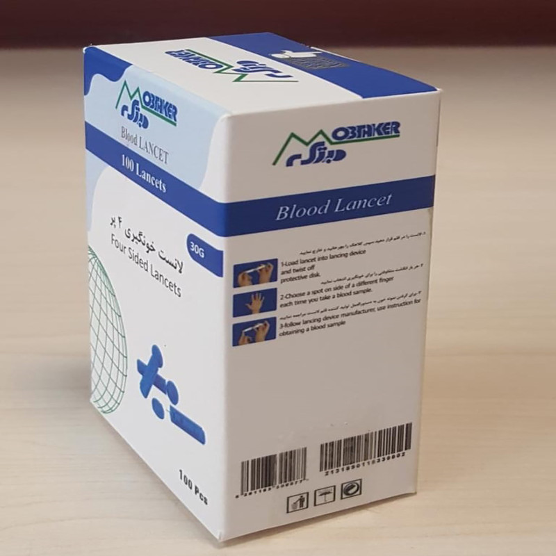 سوزن لانست مبتکر مدل 004 بسته 100 عددی