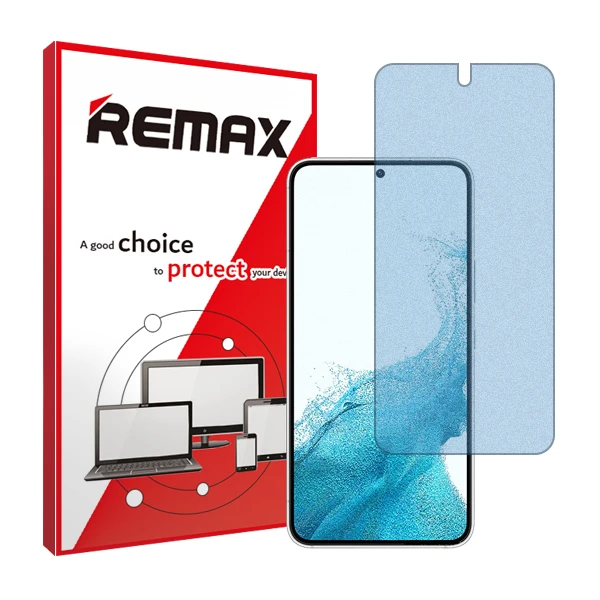 محافظ صفحه نمایش مات آنتی بلو ریمکس مدل HyMBLU مناسب برای گوشی موبایل سامسونگ Galaxy S22 5G 