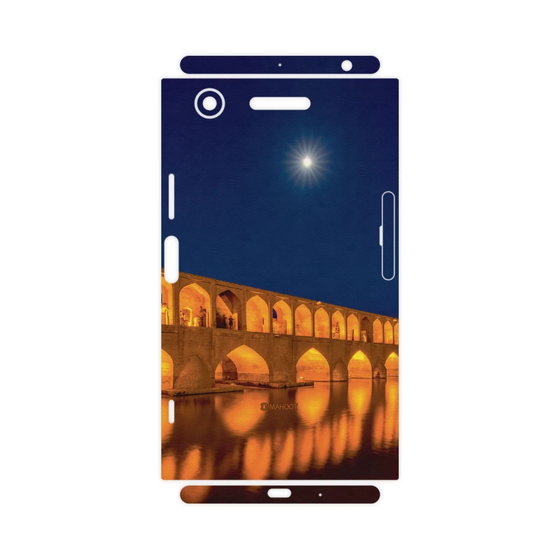 برچسب پوششی ماهوت مدل Si-O-Se-Pol-FullSkin مناسب برای گوشی موبایل سونی Xperia XZ1