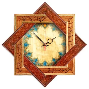 ساعت دیواری مدل هشت گوش