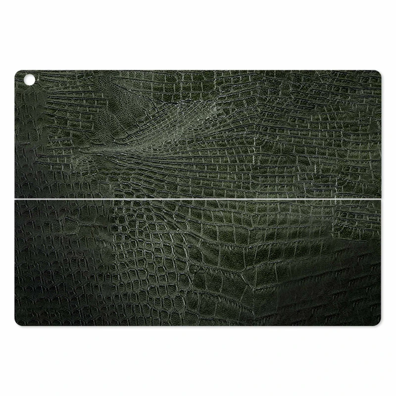 برچسب پوششی ماهوت مدل Green-Crocodile-Leather مناسب برای تبلت ایسوس Transformer 3 Pro 2016