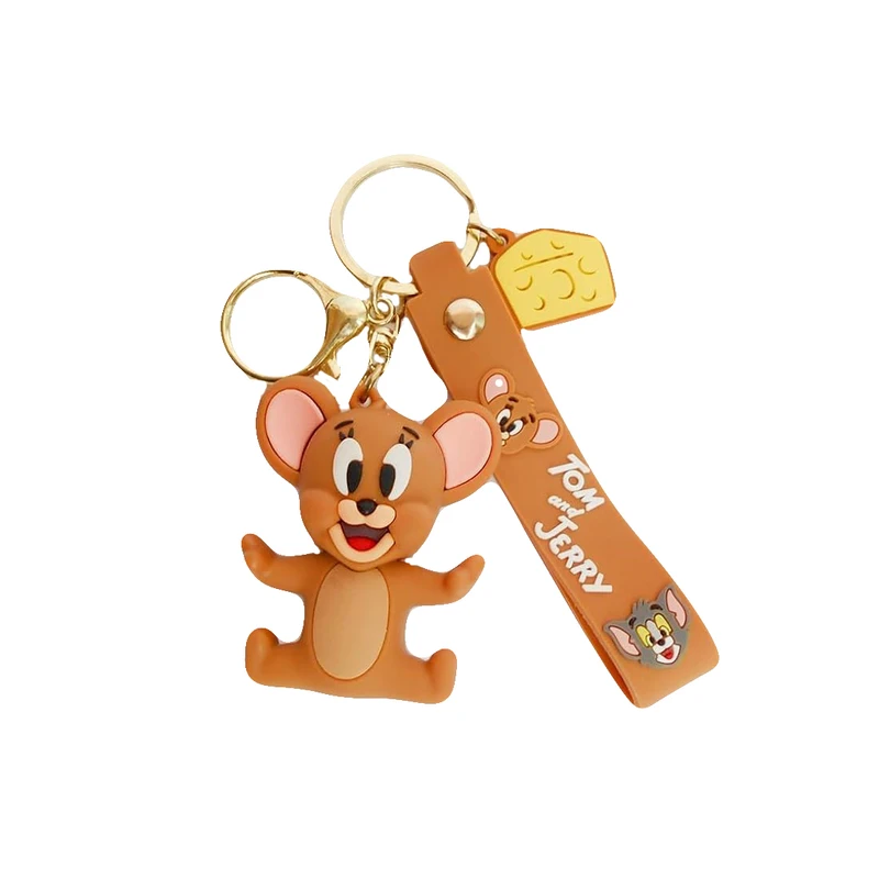 جاکلیدی مدل سیلیکونی طرح موش جری خوشحال کد JIMI110