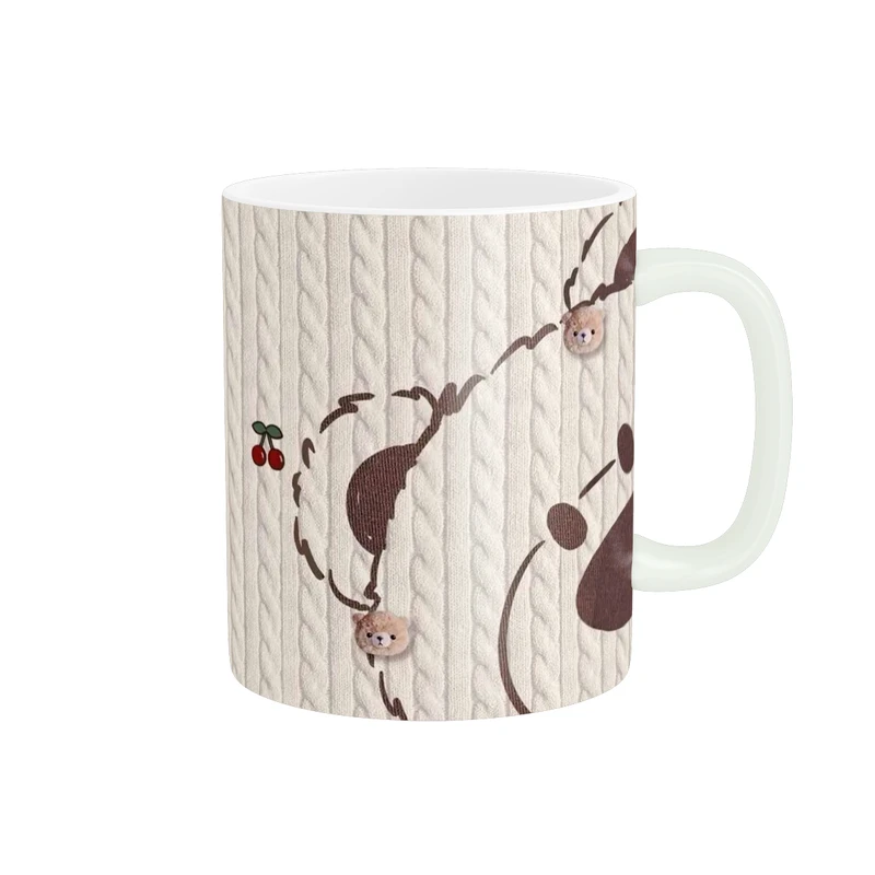 ماگ پاد آفرین طرح خرس کد 5528