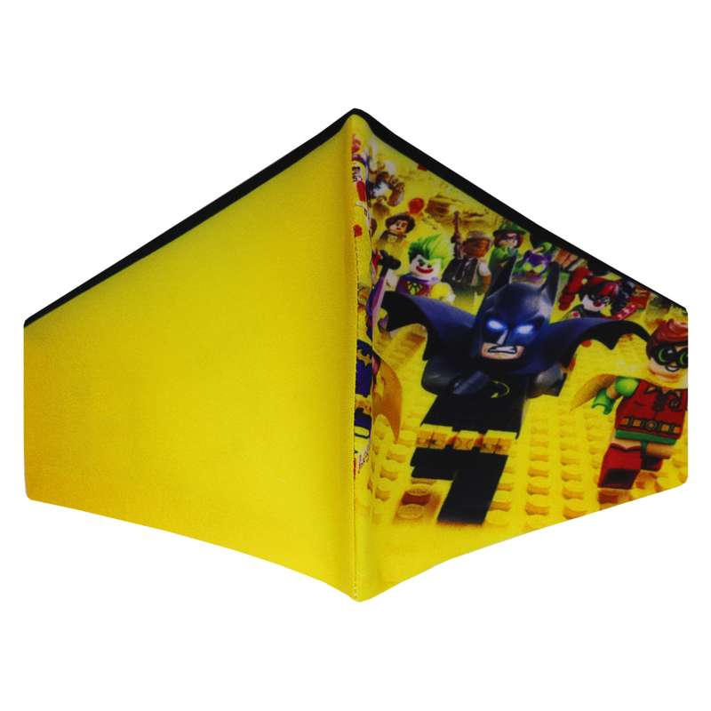 ماسک پارچه ای بچگانه کیسمی مدل لگو کد 209