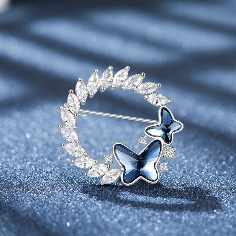 سنجاق سینه زنانه شهر جواهر مدل SJ-BR107