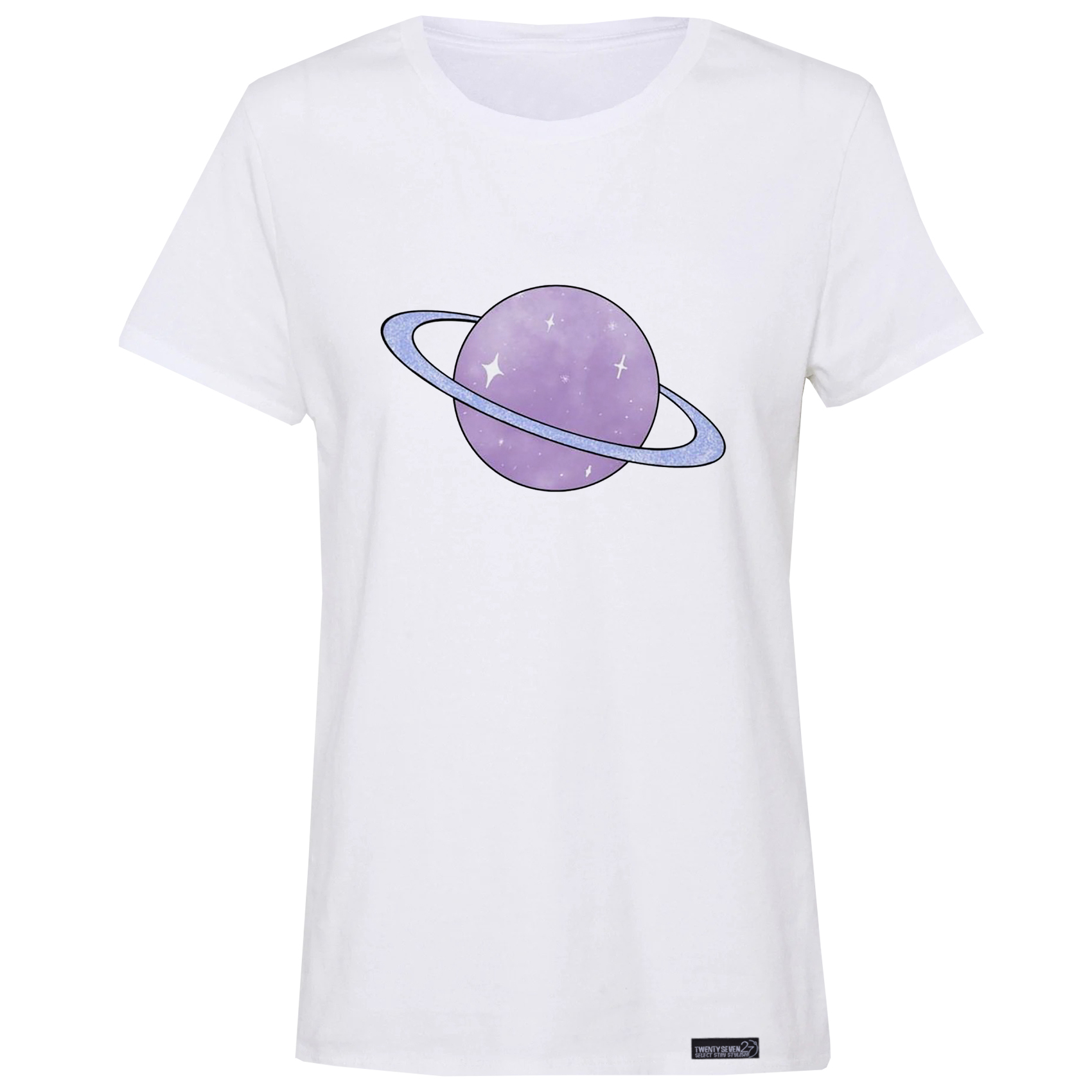 تی شرت آستین کوتاه زنانه 27 مدل کهکشان کد RN597