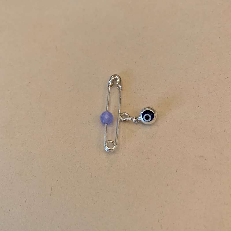 سنجاق سينه دخترانه مدل چشم نظر