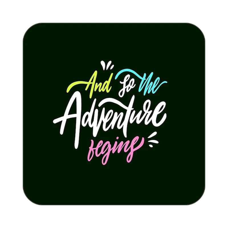 زیر لیوانی کاکتی طرح جملات انگیزشی و مثبت مدل mp25082