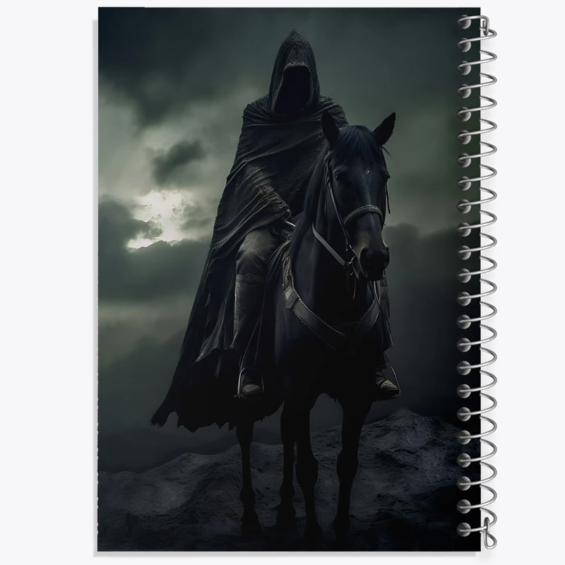 دفتر لیست خرید 50 برگ خندالو طرح سوارکار کد F1349