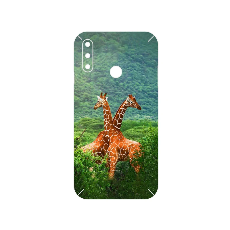 برچسب پوششی ماهوت مدل Giraffe مناسب برای گوشی موبایل ال جی W10