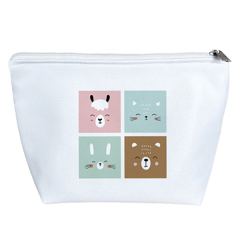 کیف لوازم آرایش دخترانه خندالو مدل حیوانات بامزه کد 1865