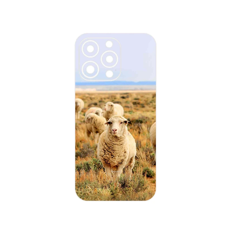 برچسب پوششی ماهوت مدل Sheep مناسب برای گوشی موبایل اپل iPhone 13 Pro Max