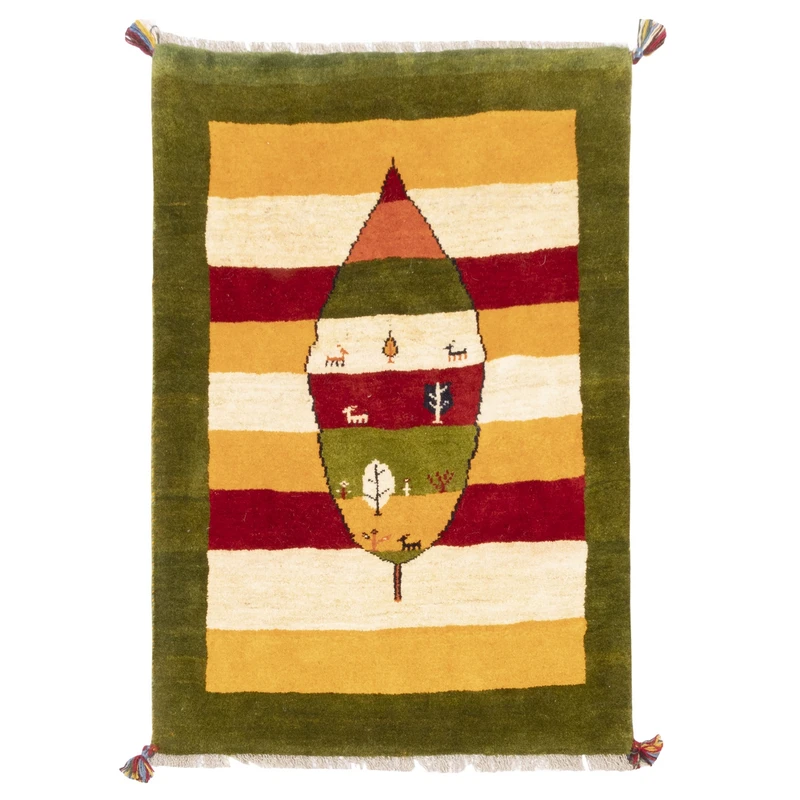 گبه دستباف یک متری سی پرشیا کد 122587