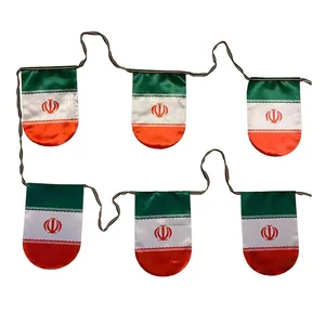 پرچم مدل ریسه ساتن مدل پرچم ایران