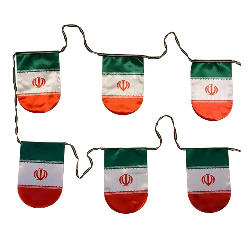 پرچم مدل ریسه ساتن مدل پرچم ایران