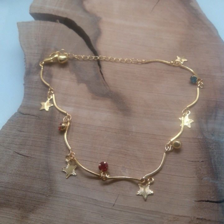 پابند زنانه مدل الماس آویز پابند زنانه مدل الماس آویز