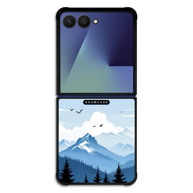 کاور آکام مدل AMC-WSGZFLIP7-MOUNTAINS-7 مناسب برای گوشی موبایل سامسونگ Galaxy Z Flip 7