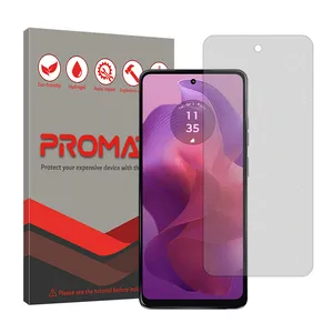 Promate Resistant model matte screen protector suitable for Motorola Moto G24 mobile phone
