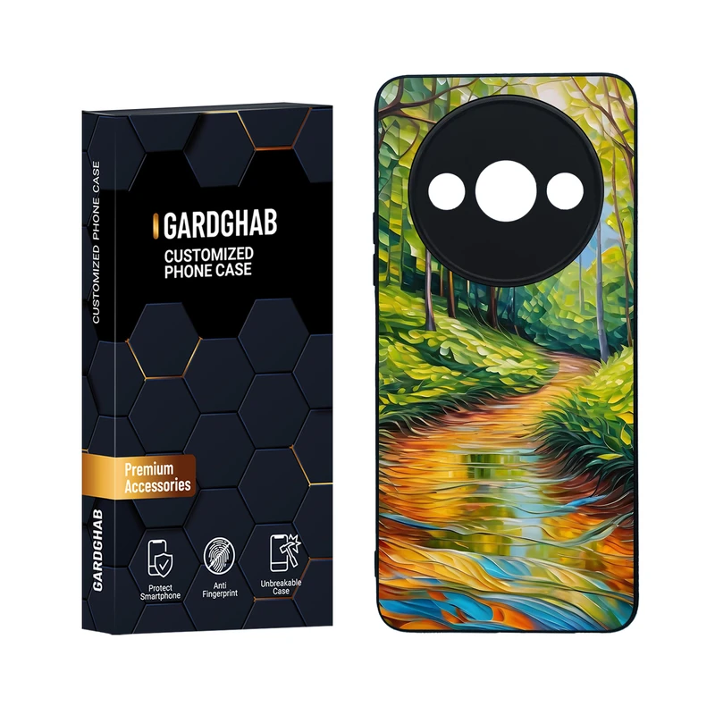 کاور گارد قاب مدل هنری مناسب برای گوشی موبایل شیائومی Redmi A3 / A3X 4G