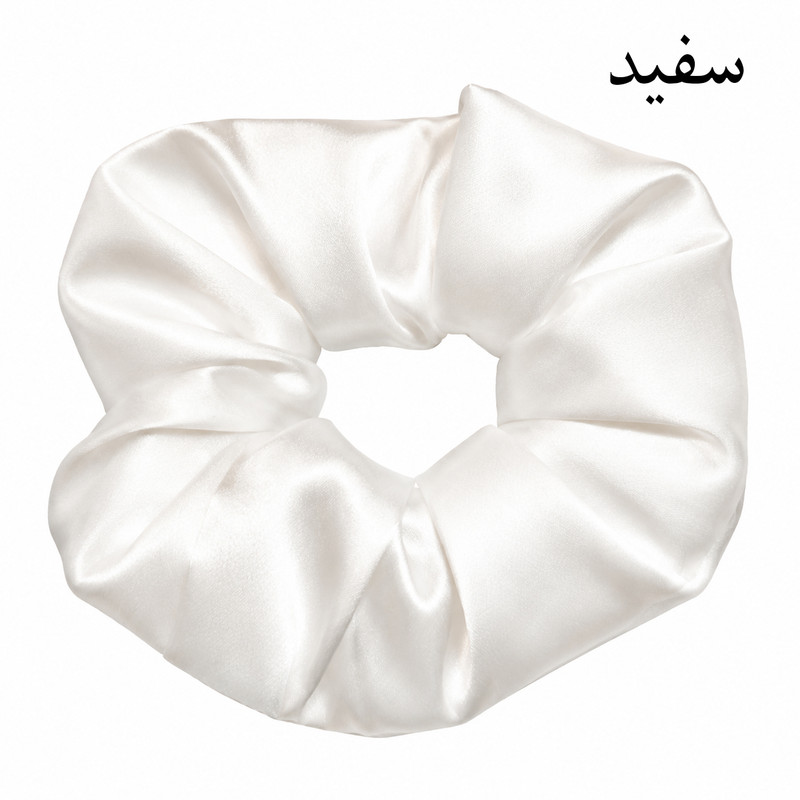 کش مو اسکرانچی زنانه مدل ساتن کد 6010732