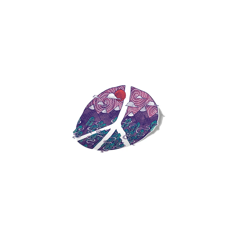 استیکر تزئینی موبایل و تبلت لولو مدل صلح کد 115