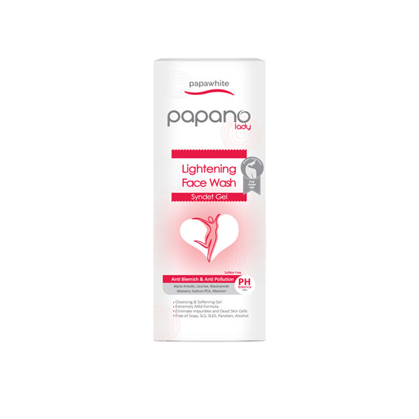 ژل شستشو صورت پاپانو مدل نرم کننده و روشن کننده حجم 200 میلی لیتر