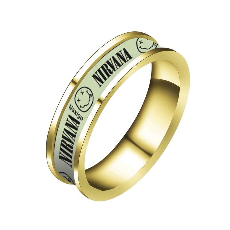 انگشتر ناکسیگو مدل شب تاب طرح Nirvana کد RT15407 انگشتر ناکسیگو مدل شب تاب طرح Nirvana کد RT15407