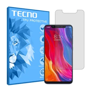 Tecno HyGEL model transparent screen protector suitable for Xiaomi Mi 8 mobile phone