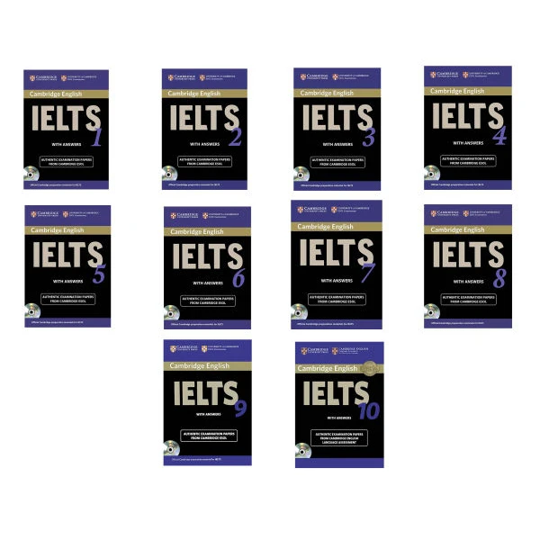 کتاب Cambridge English IELTS اثر Vanessa Jakeman and Clare Mc DOWELL انتشارات زبان مهر 10 جلدی