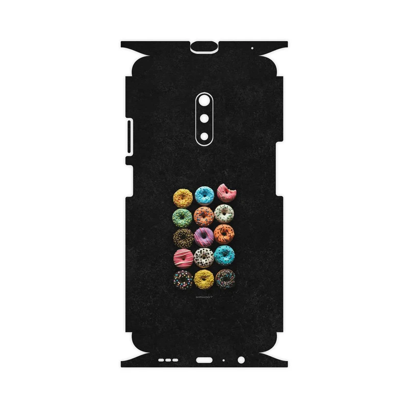 برچسب پوششی ماهوت مدل Doughnut-FullSkin مناسب برای گوشی موبایل اپو Realme X