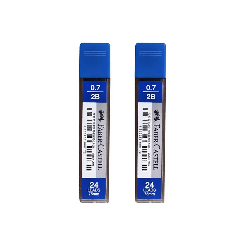 نوک مدادنوکی 0.7 میلی متری فابرکاستل مدل superfine lead بسته 2 عددی