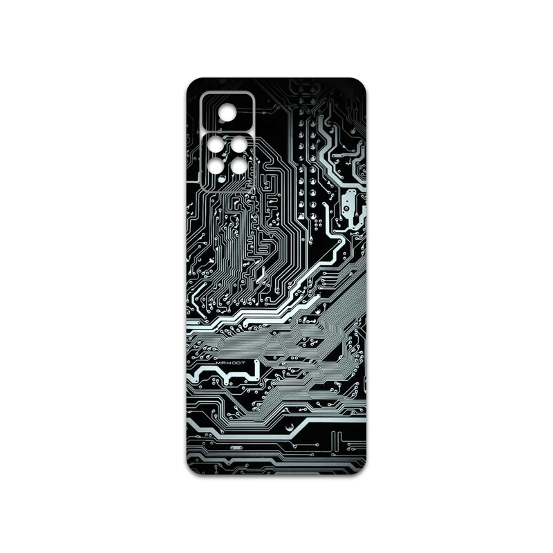 برچسب پوششی ماهوت مدل Black-Printed-Circuit-Board مناسب برای گوشی موبایل شیائومی Redmi Note 11 Pro