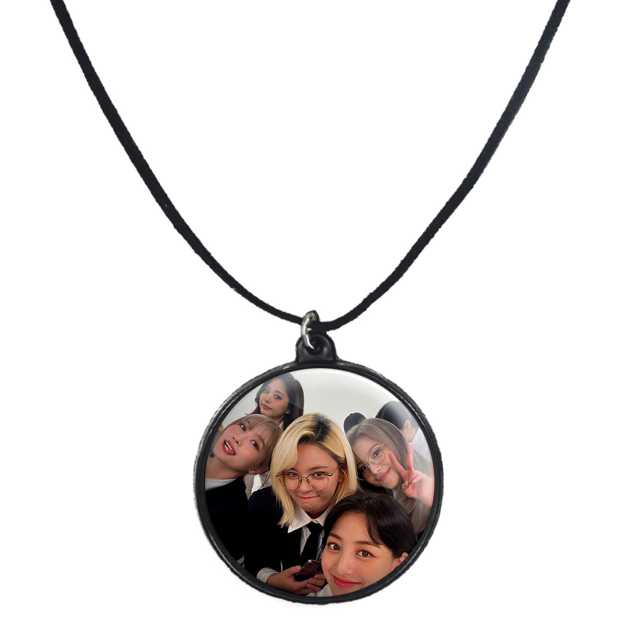 گردنبند پرمانه طرح تو ایس کد pmb.19563 مدل دو طرفه