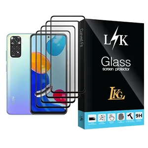 LKG LK Glass MIX004 Screen Protector For Xiaomi Redmi Note 11 Pack Of 4