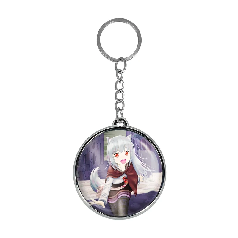 جاکلیدی خندالو طرح میوری انیمه ادویه و گرگ مدل دوطرفه کد 3611136112