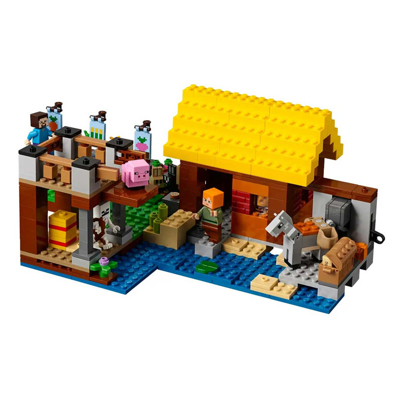 ساختنی 560 تکه آلوما مدل ماینکرافت کد 10813