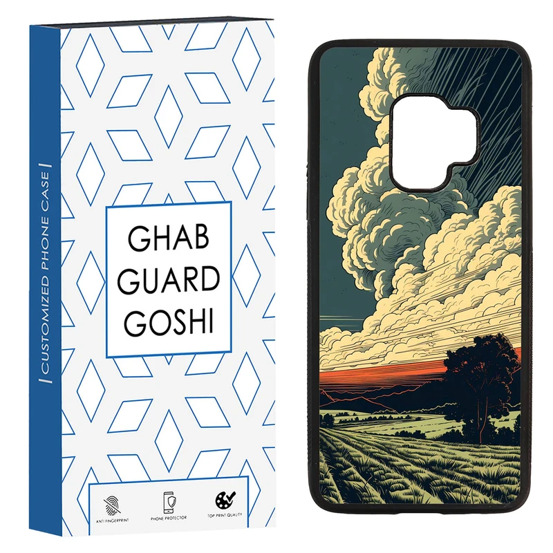 کاور قاب گارد گوشی طرح منظره کد TPU-163 مناسب برای گوشی موبایل سامسونگ Galaxy S9