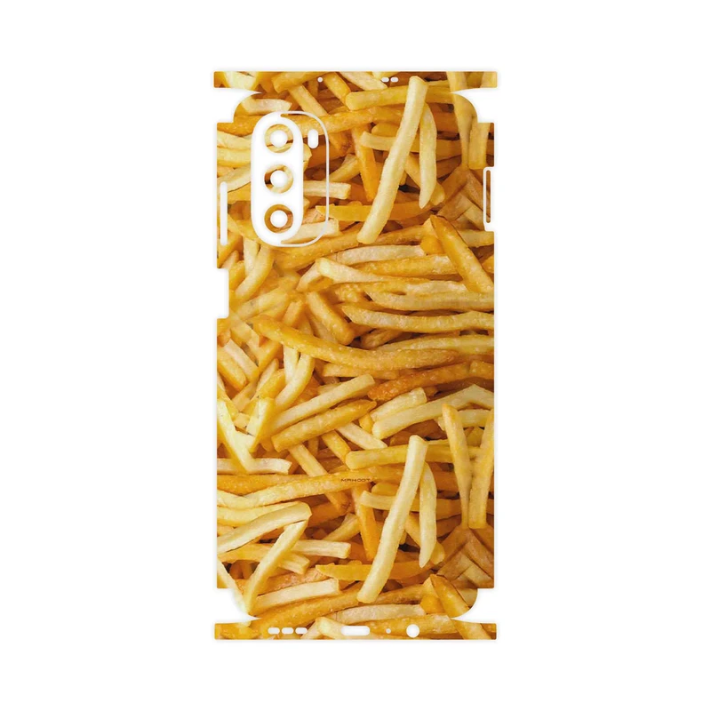 برچسب پوششی ماهوت مدل French fries-FullSkin مناسب برای گوشی موبایل موتورولا Moto G52