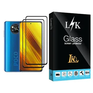 LKG LK Glass MIX002 Screen Protector For Xiaomi Poco X3 NFC Pack Of 2