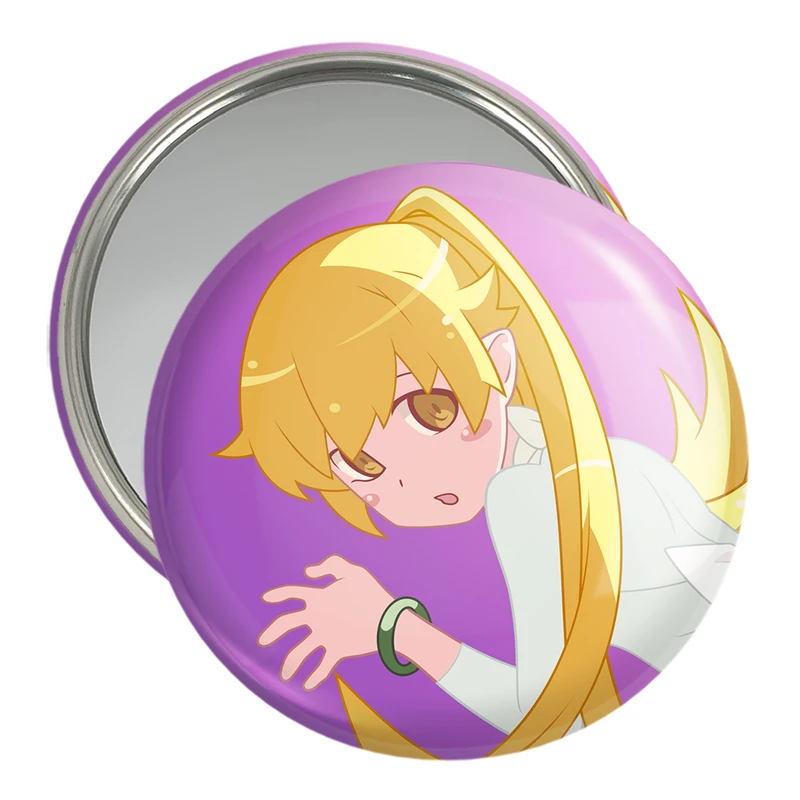 آینه جیبی خندالو مدل شینوبو اوشینو انیمه مونوگاتاری  کد 16233