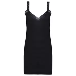 لباس خواب زنانه اینتیمو مدل تونیک کد 3994-6054 رنگ مشکی