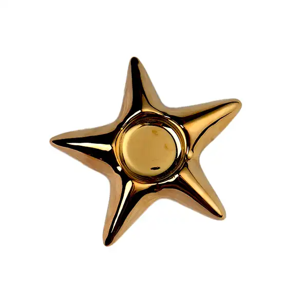 شمعدان سرامیکی مدل فانتزی ستاره