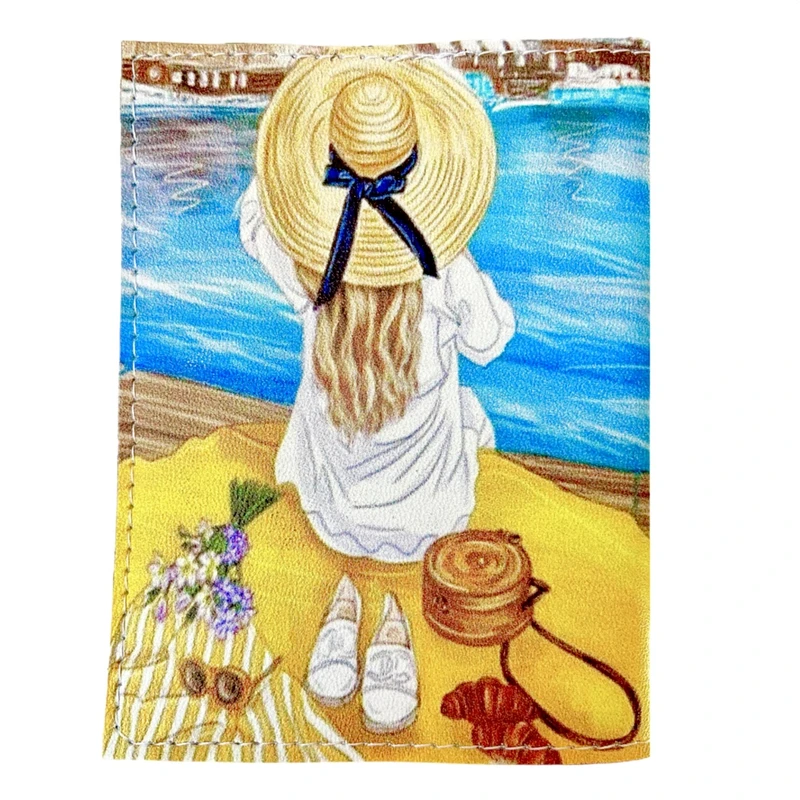 جلد شناسنامه زنانه مدل گندم کد 858