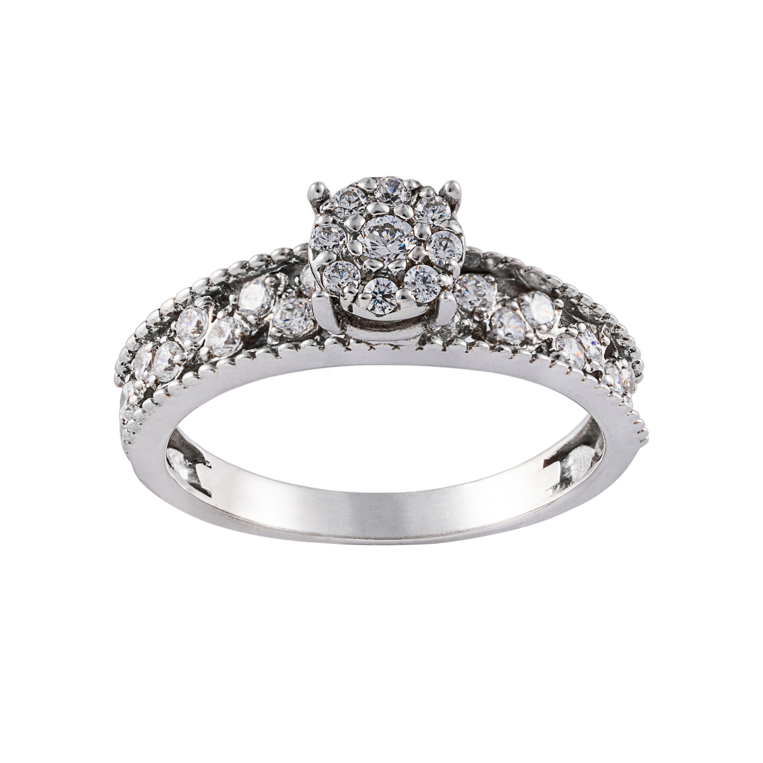 انگشتر نقره زنانه جواهری سون مدل 2831