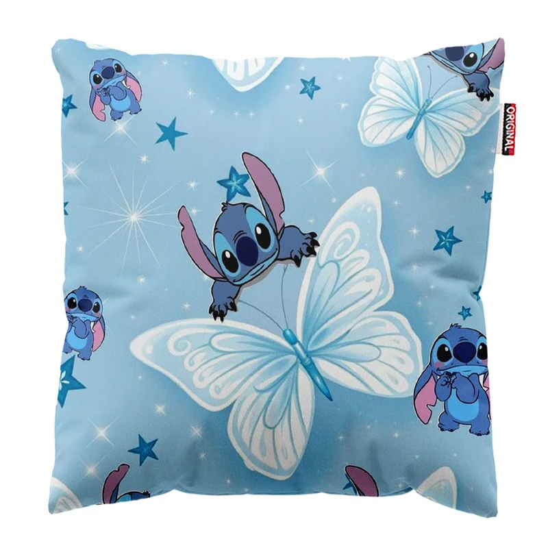 کوسن پاد آفرین طرح استیچ و پروانه کد 1922 سایز 30*30 سانتی متر